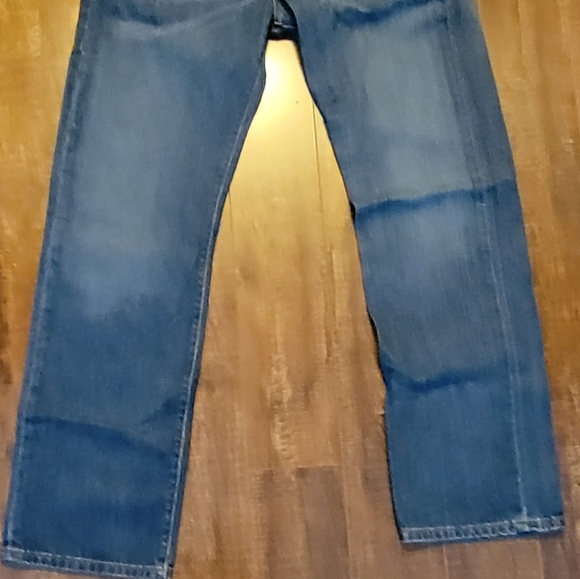 Mens Levi 501 Jean's  W 33 L34 straight leg  Button Fly Never worn - Picture 3 of 9